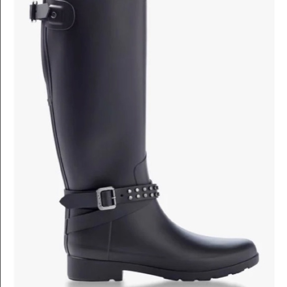 Hunter refined back tall boots
